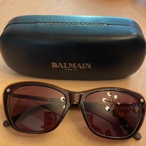 Balmain 56mm modified cat eye sunglasses